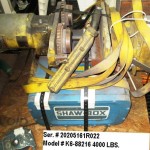 hoist, cable: Shaw-Box K6-88216